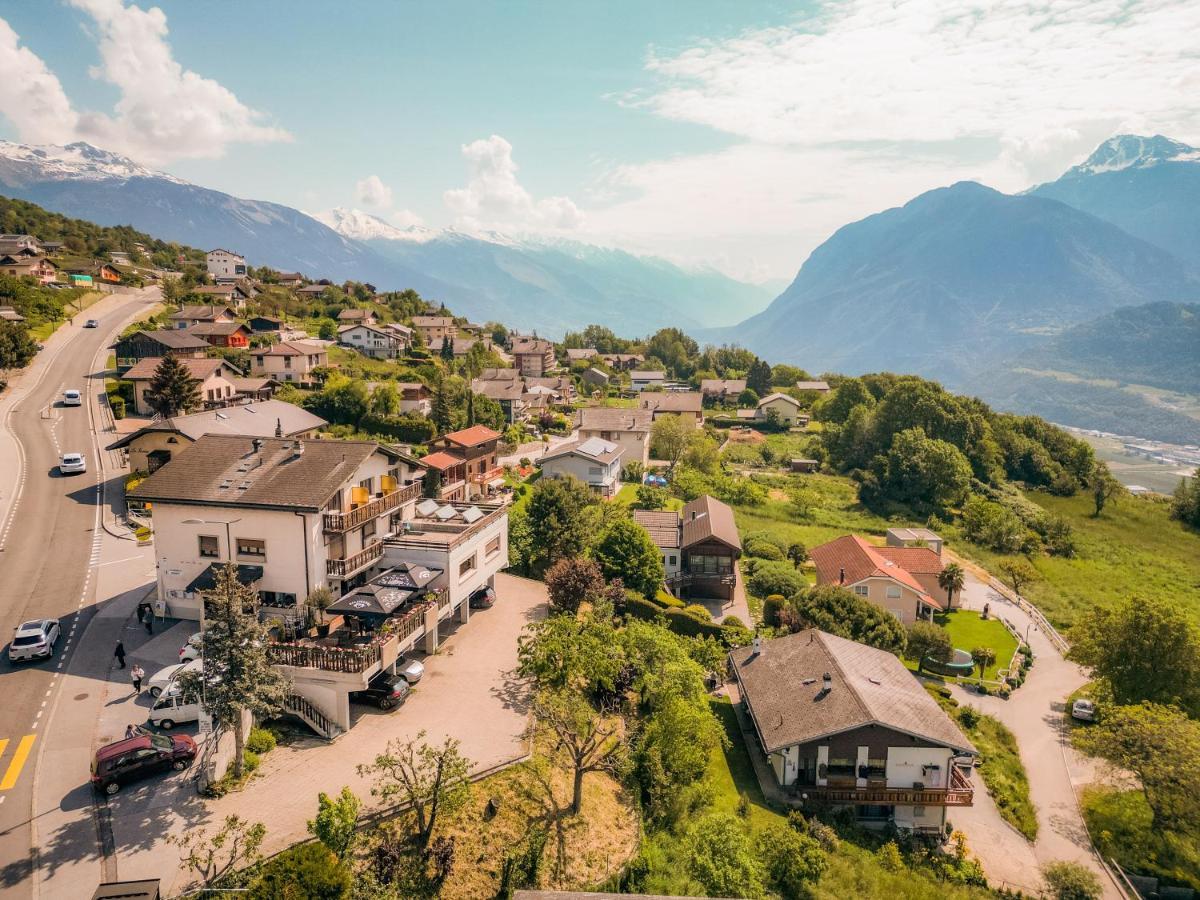 Hotel Relais Fleuri Chermignon-d'en Bas Exteriér fotografie