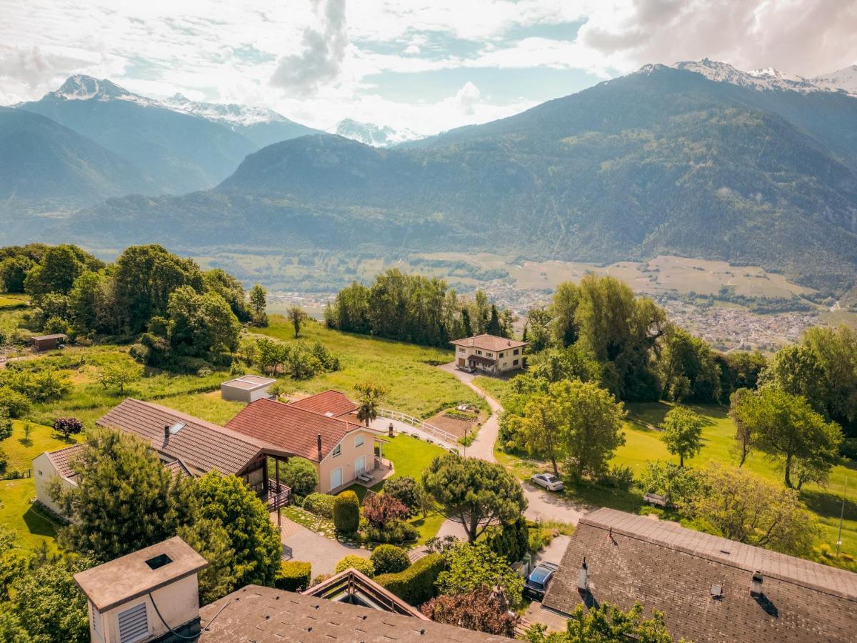 Hotel Relais Fleuri Chermignon-d'en Bas Exteriér fotografie