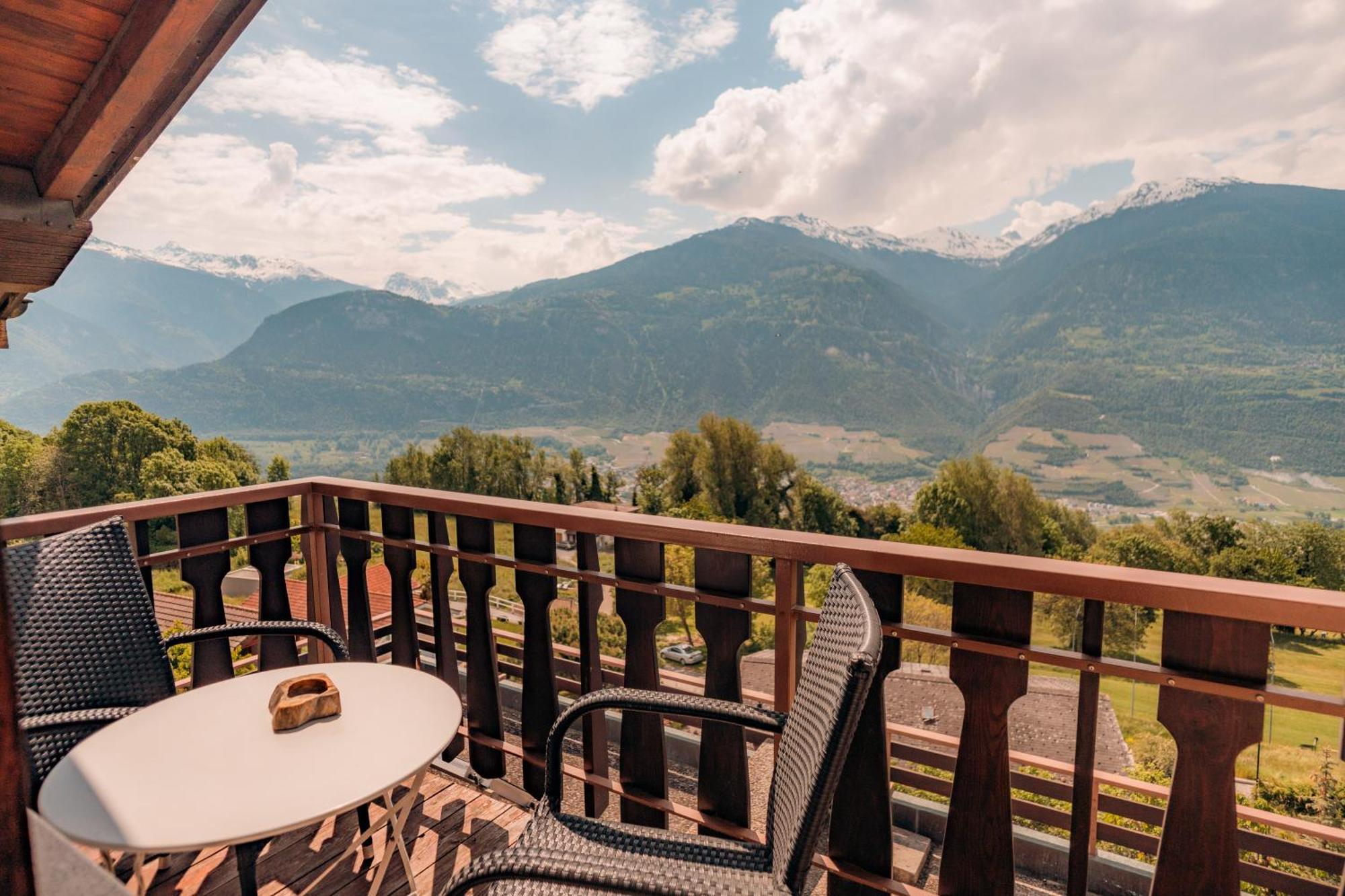 Hotel Relais Fleuri Chermignon-d'en Bas Exteriér fotografie