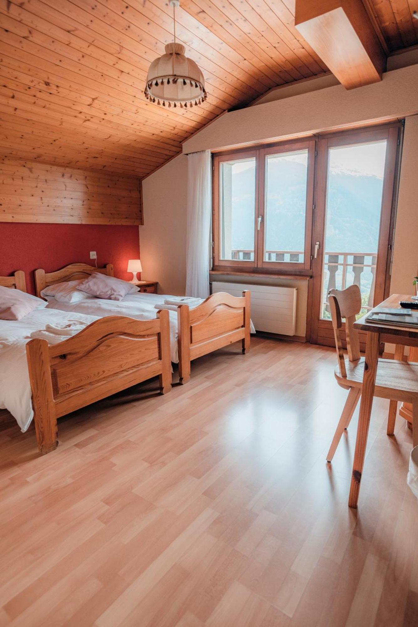 Hotel Relais Fleuri Chermignon-d'en Bas Exteriér fotografie